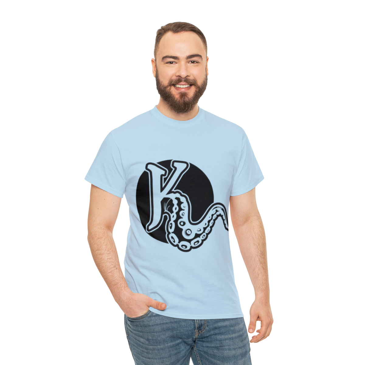 Kraken Band Mazatlán, Mexico! - Unisex Heavy Cotton Tee - Image 53