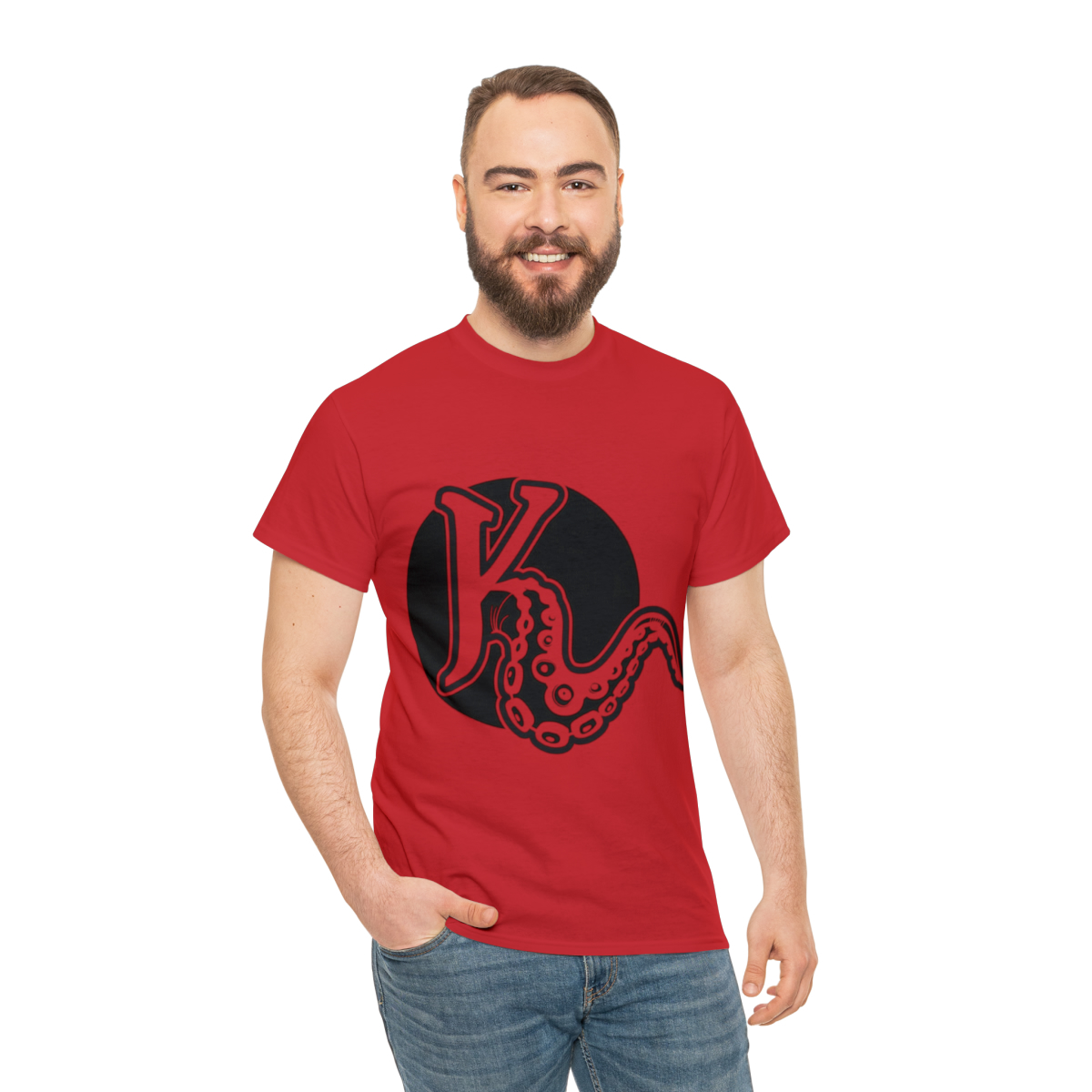 Kraken Band Mazatlán, Mexico! - Unisex Heavy Cotton Tee - Image 65