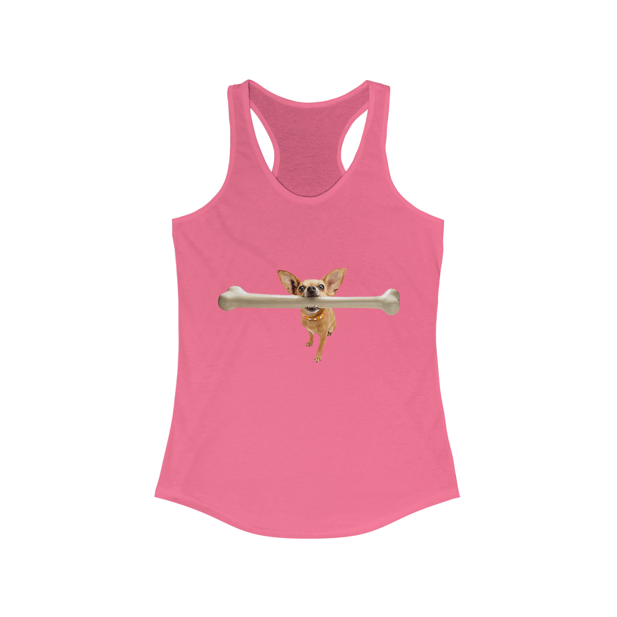 Dog Bone - Women's Ideal Racerback Tank - Image 9