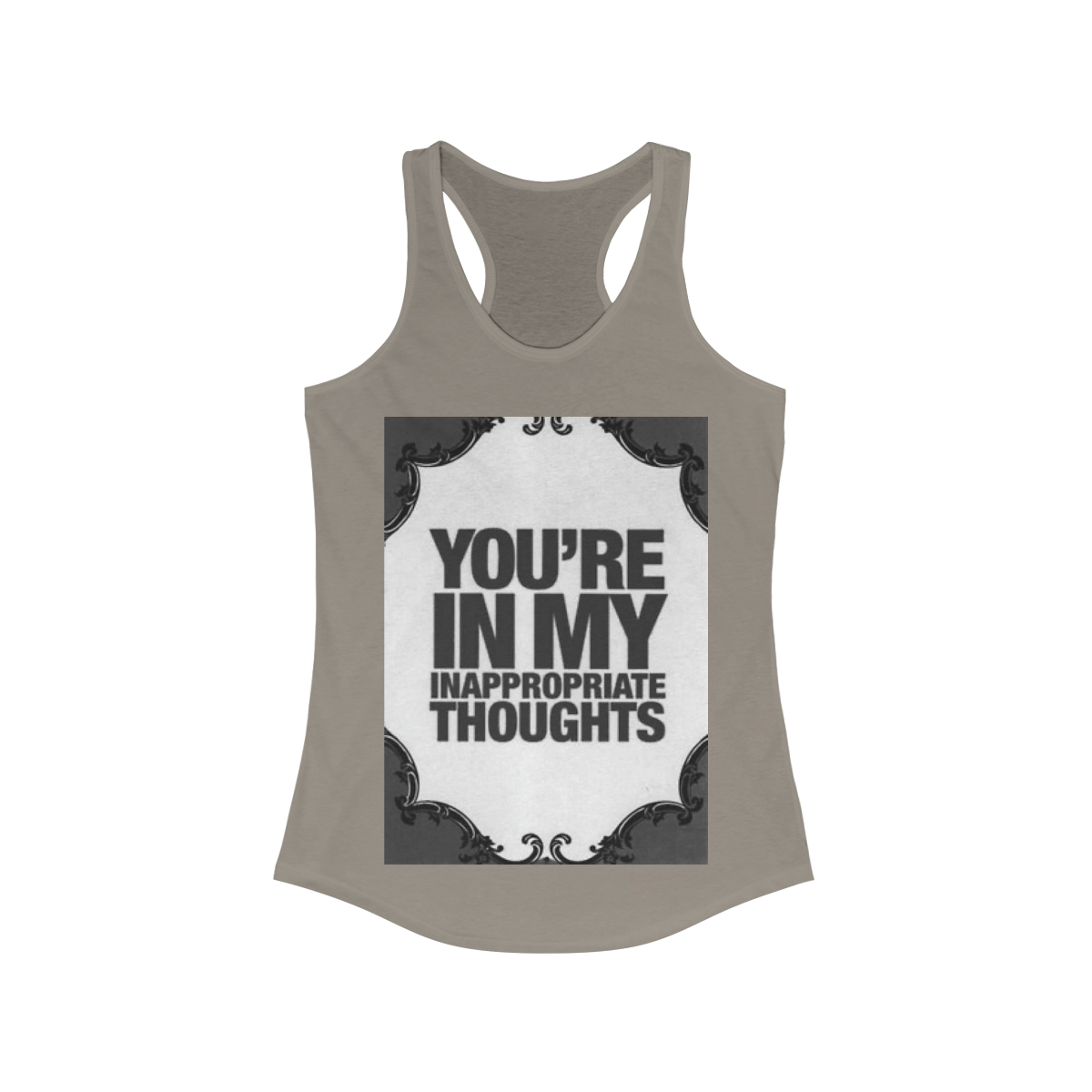 Inappropriate Thoughts - Women's Racerback Tank - Image 7