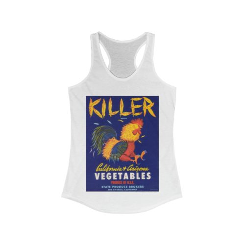 Killer Brand Printed on a Women's Racerback Tank