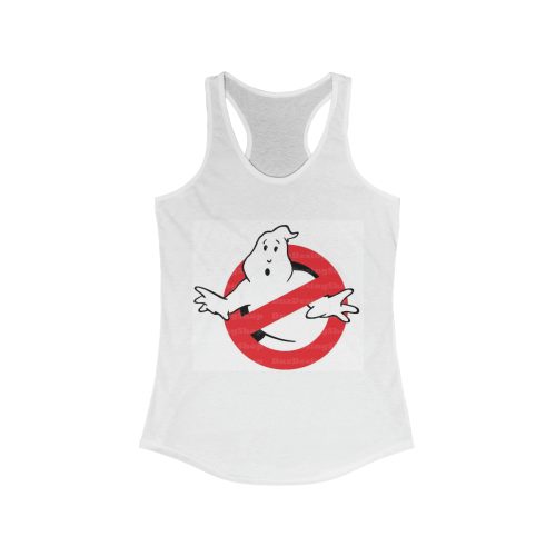 Ghost Busters Printed on a Women's Racerback Tank