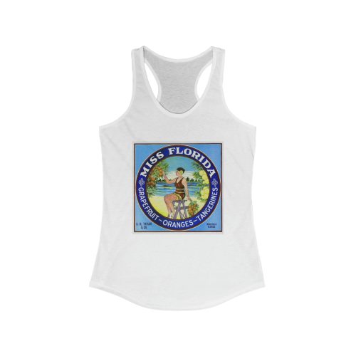 Miss Florida Women's Ideal Racerback Tank