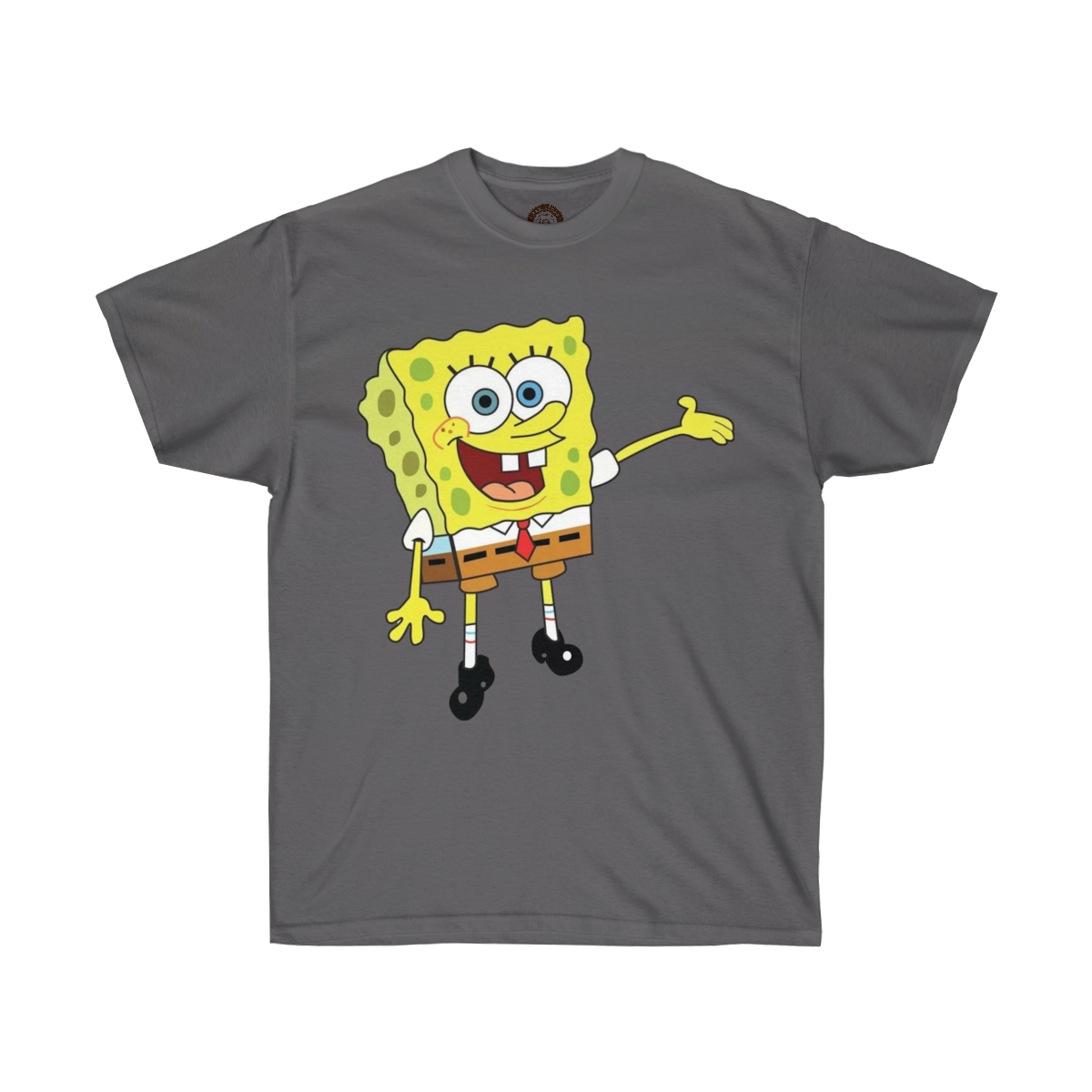 SpongeBob Square Pants Printed on a Unisex Cotton Tee - Image 7