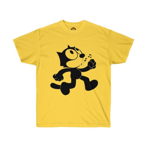 Felix The Cat Printed on a Unisex Ultra Cotton Tee