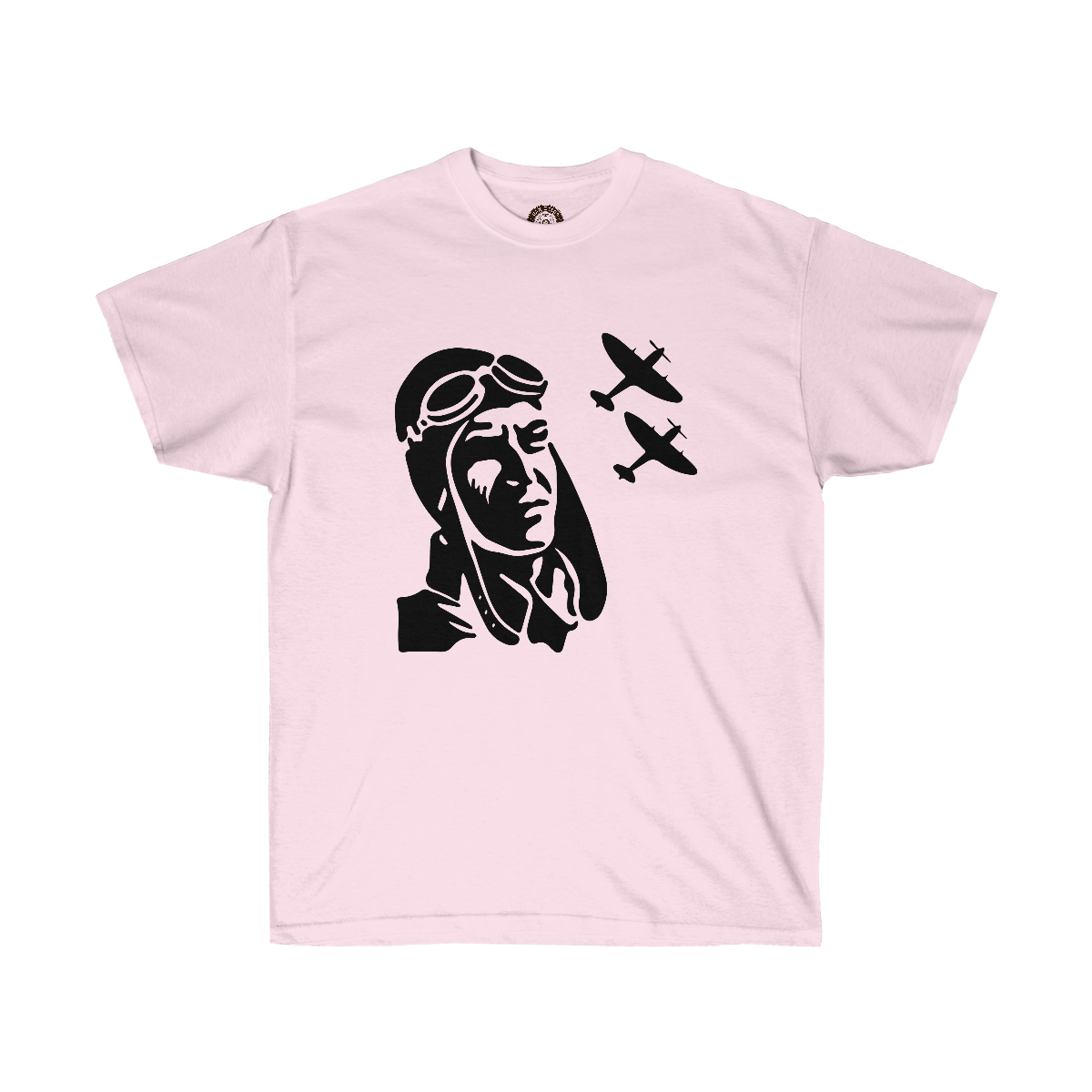 Military Pilot Printed on a Unisex Ultra Cotton Tee - Image 7