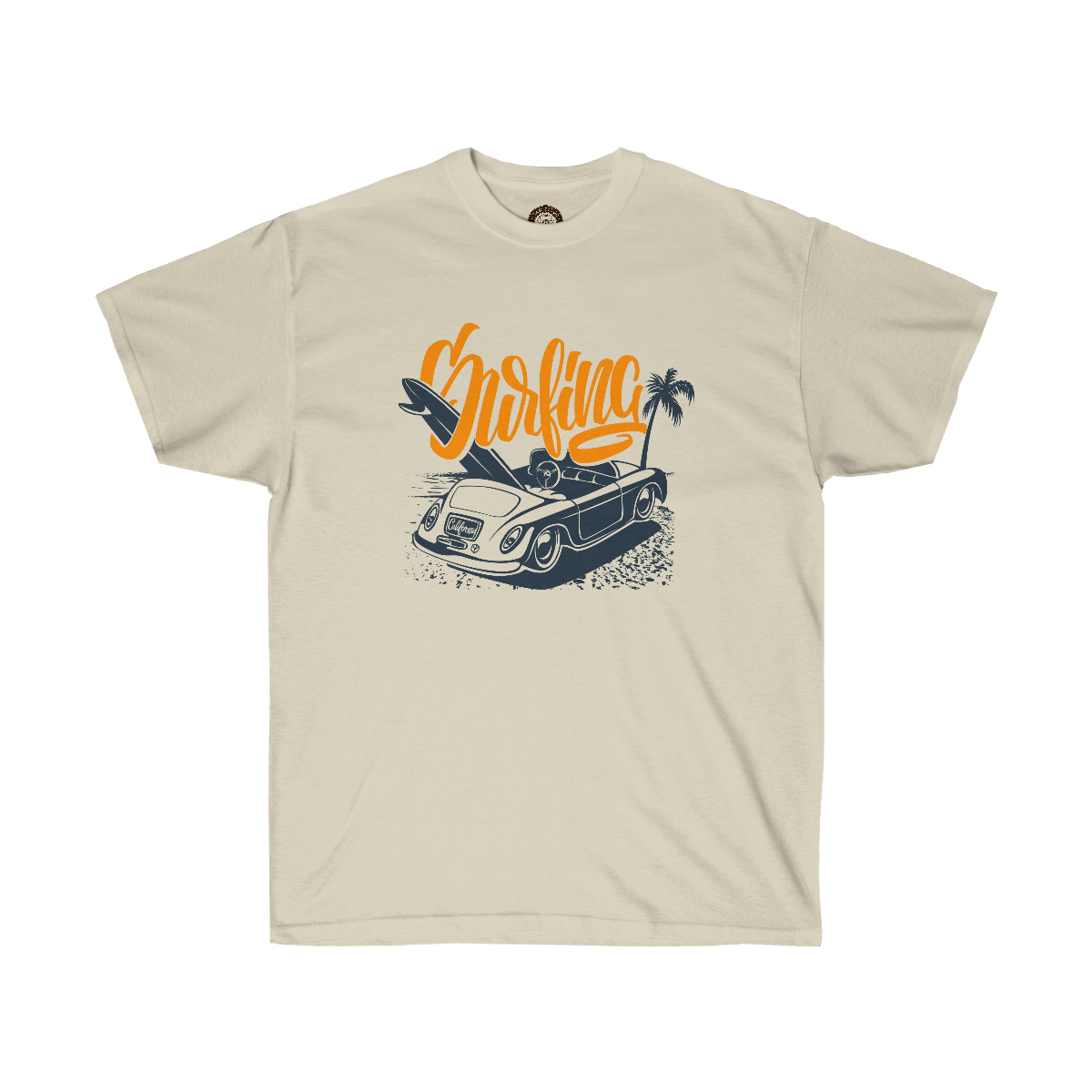 Surfing Convertible Printed on a Unisex Ultra Cotton Tee - Image 3