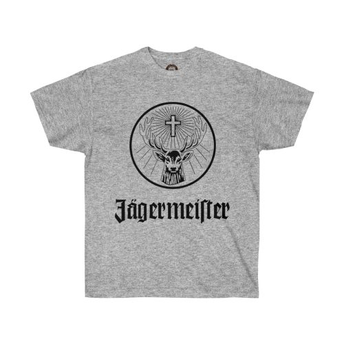 Jägermeister Logo Printed on a Unisex Ultra Cotton Tee