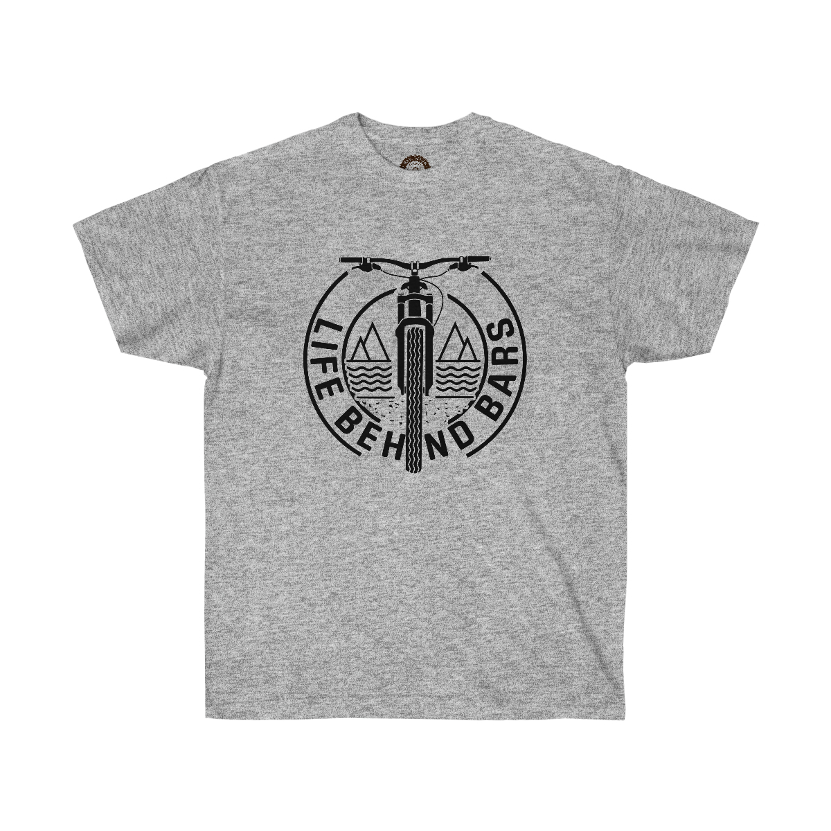 Life Behind Bars Bicycle Unisex Ultra Cotton Tee - Image 5
