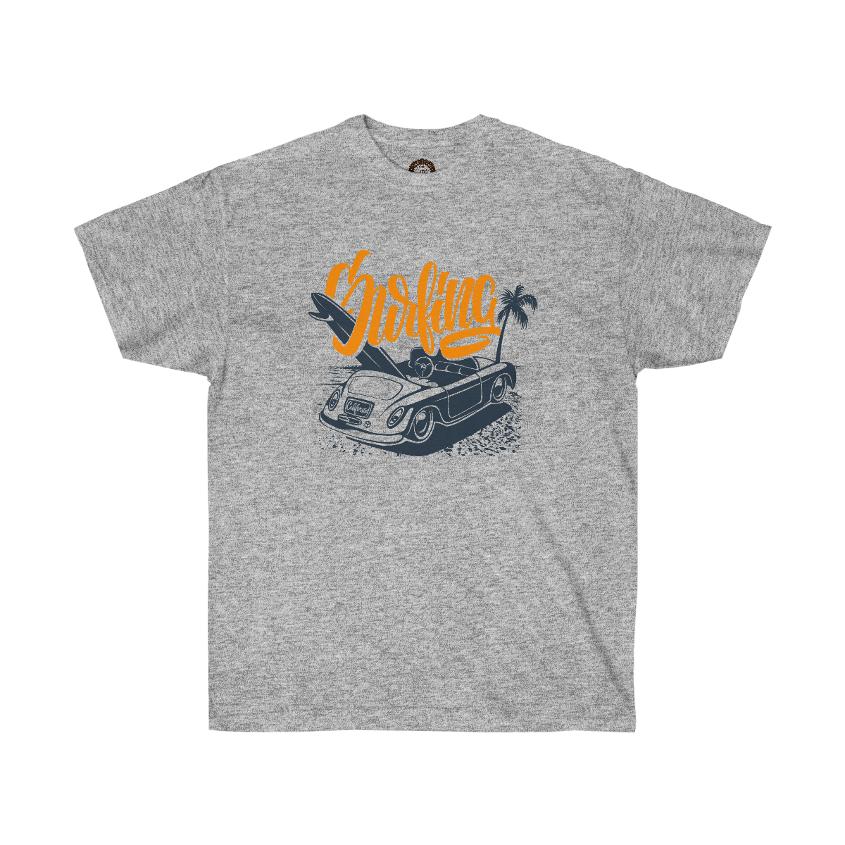 Surfing Convertible Printed on a Unisex Ultra Cotton Tee - Image 5