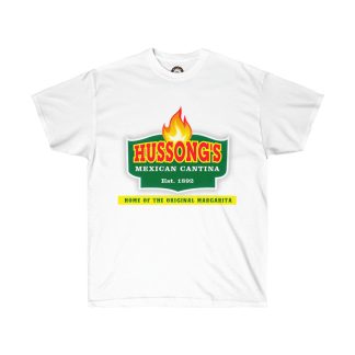Hussong's Cantina Baja California Printed on a Unisex Ultra Cotton Tee