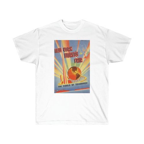 1939 New York World's Fair on a Unisex Ultra Cotton Tee