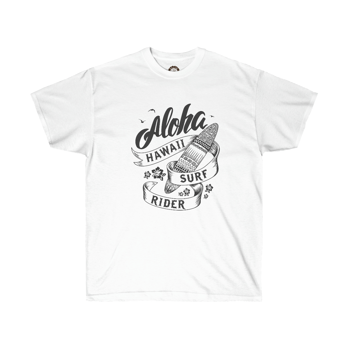 Aloha Hawaii Summer Printed on a Unisex Ultra Cotton Tee