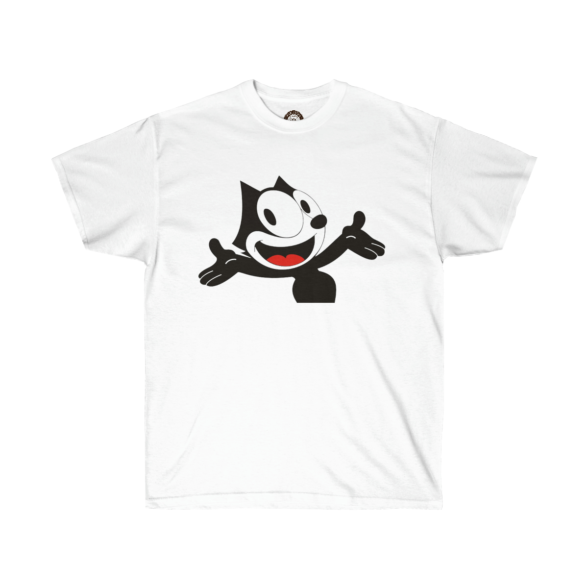 Felix The Cat Smiling From a Unisex Ultra Cotton Tee