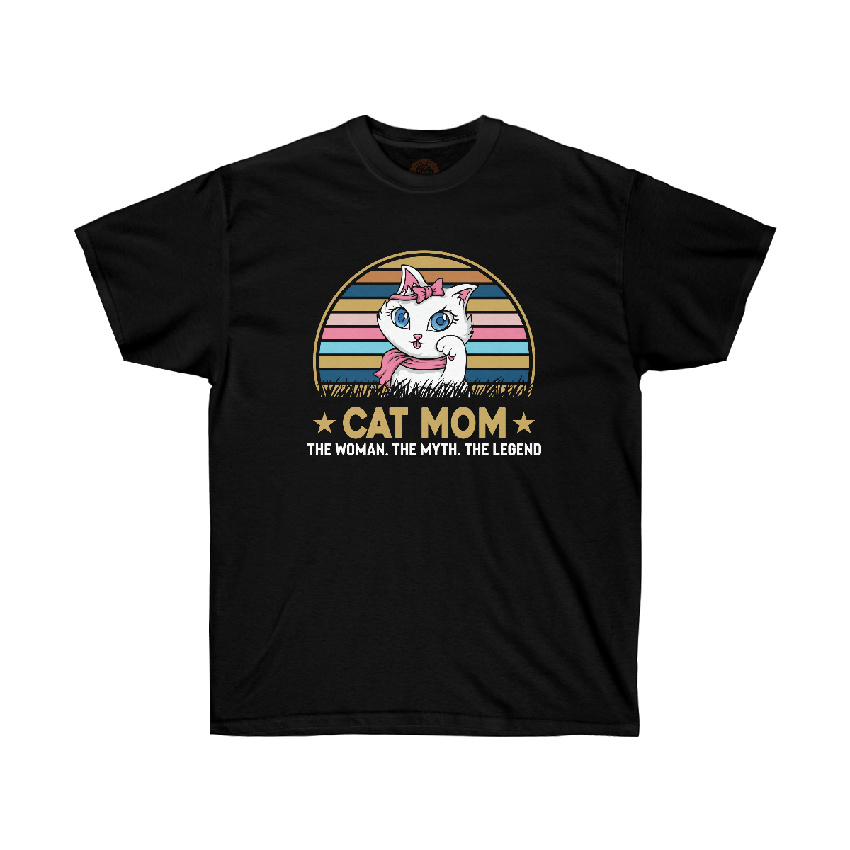 Cat Mon Unisex Ultra Cotton Tee - Image 3