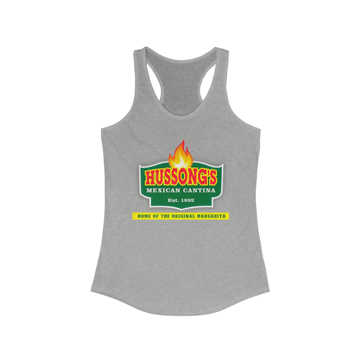Hussong's Cantina, Ensenada, Baja California. Women's Racerback Tank - Image 4