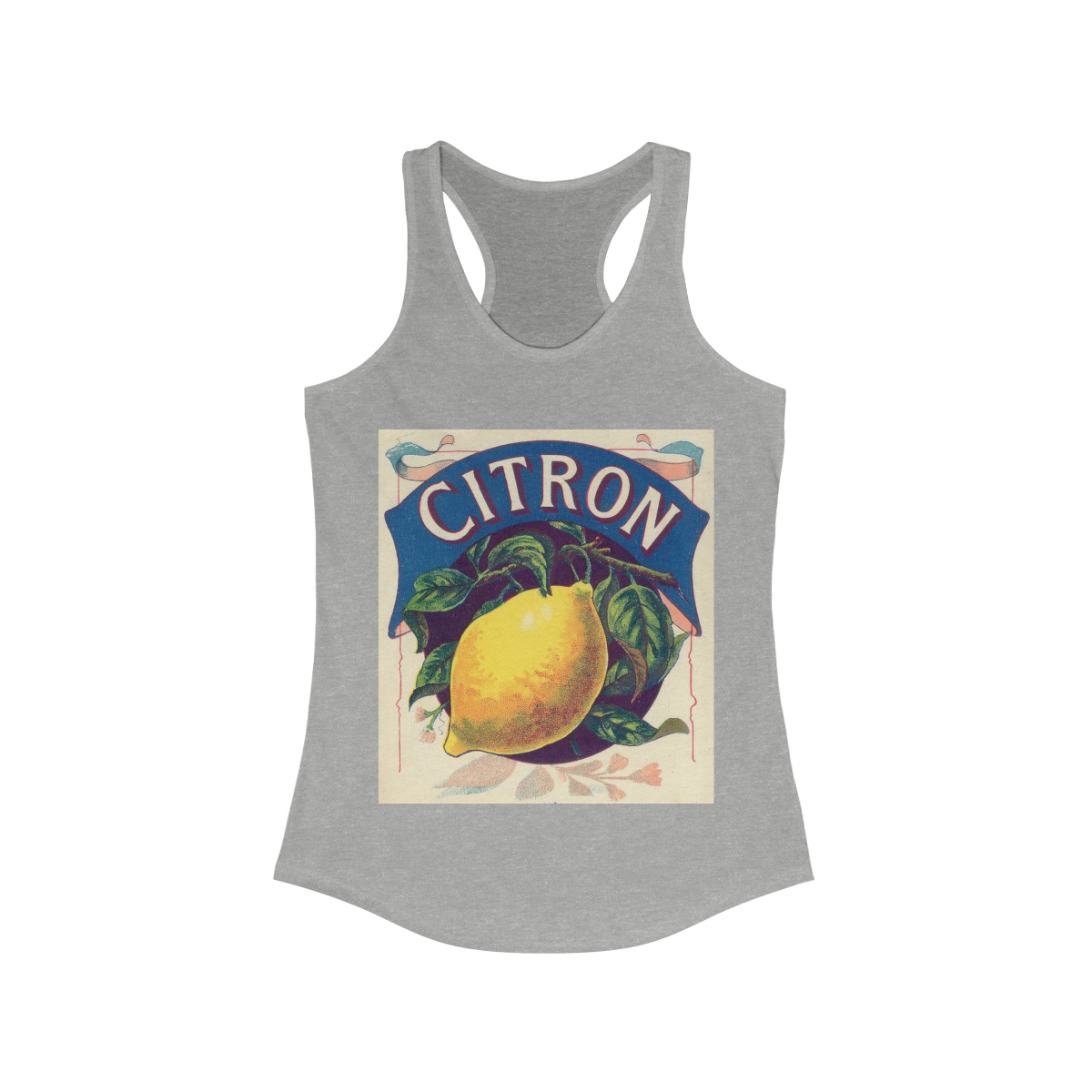 Citron Brand Printed on a Women's Racerback Tank - Image 5