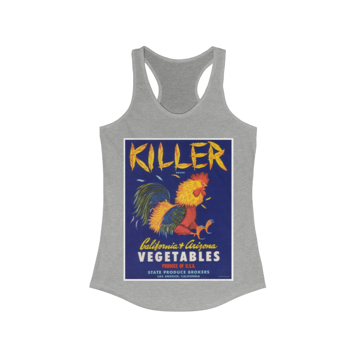 Killer Brand Printed on a Women's Racerback Tank - Image 5