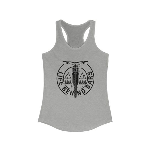 Life Behind Bars Bicycle Women's Ideal Racerback Tank