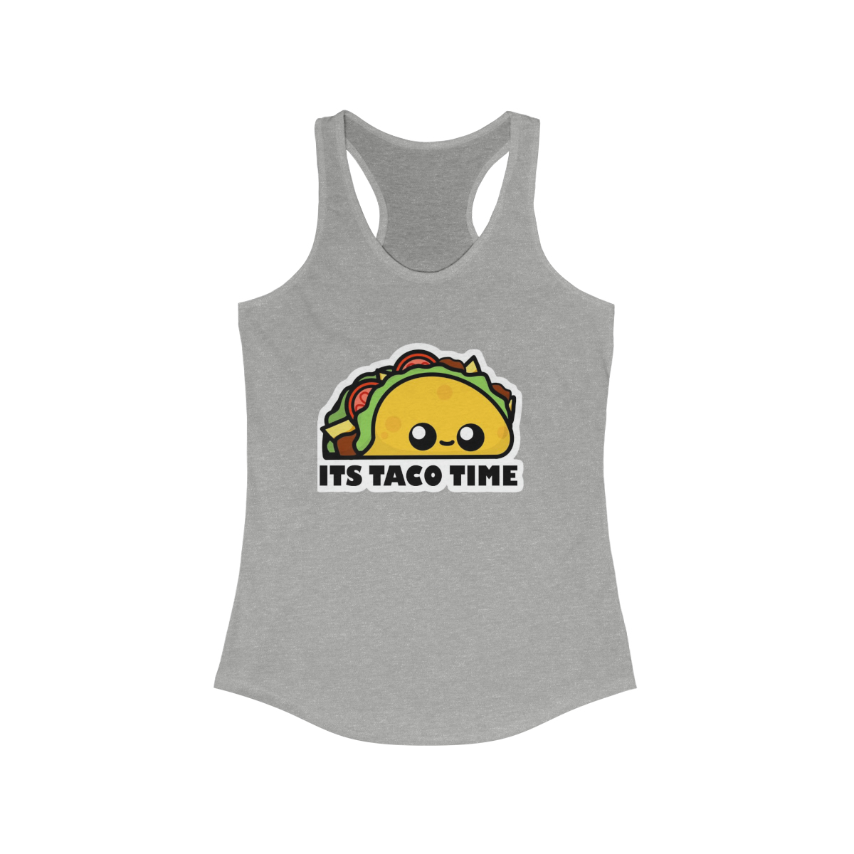 Taco Time - Women's Ideal Racerback Tank - Image 5