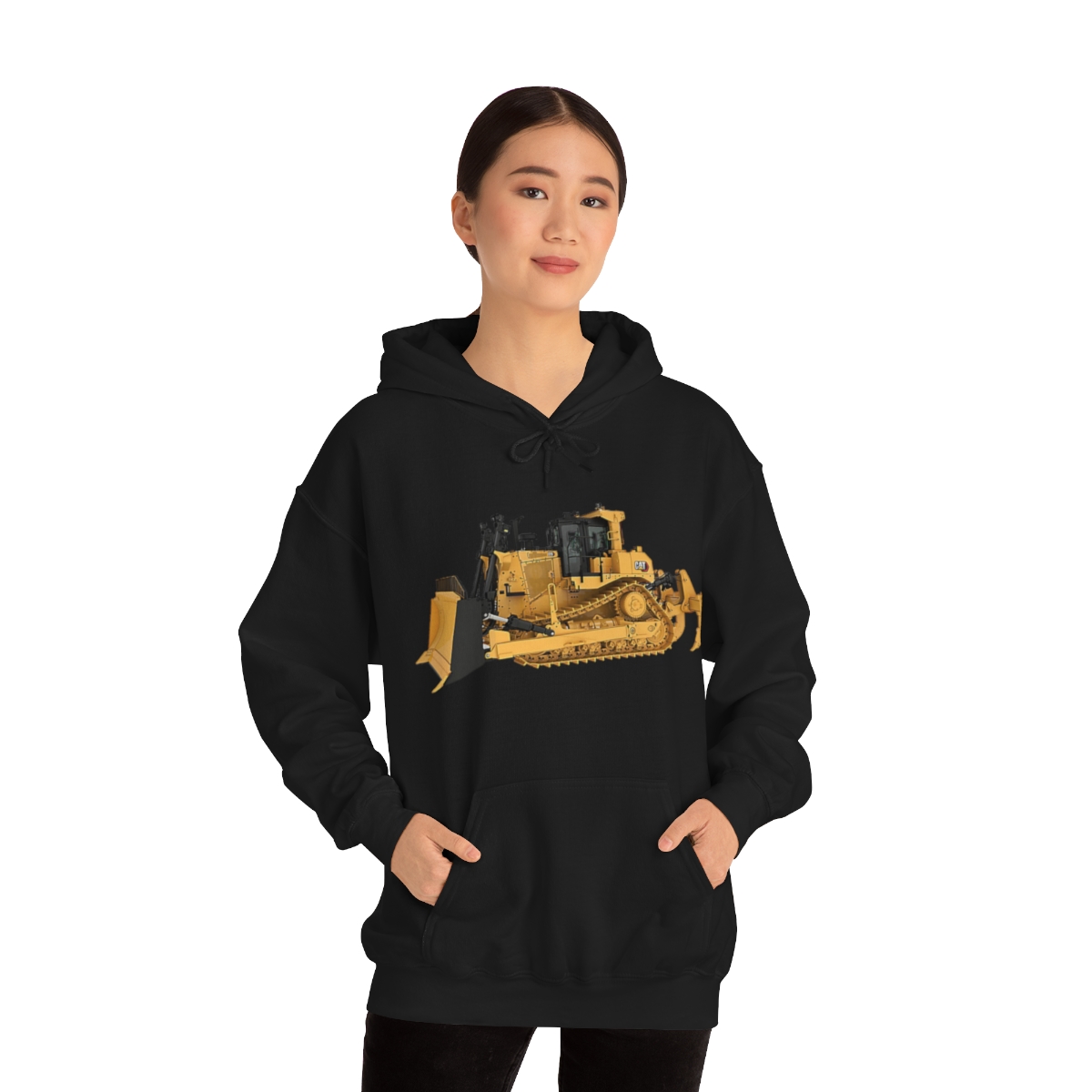 CAT D9 Printed on a Unisex Heavy Blend™ Hooded Sweatshirt - Image 21