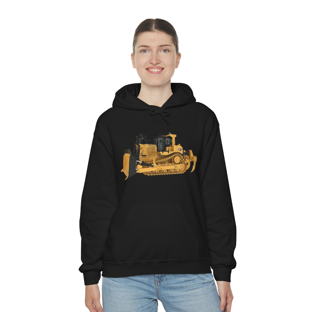 CAT D9 Printed on a Unisex Heavy Blend™ Hooded Sweatshirt - Image 23