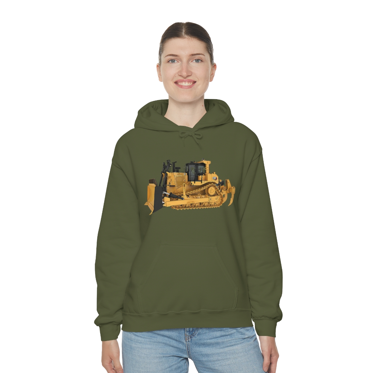 CAT D9 Printed on a Unisex Heavy Blend™ Hooded Sweatshirt - Image 41