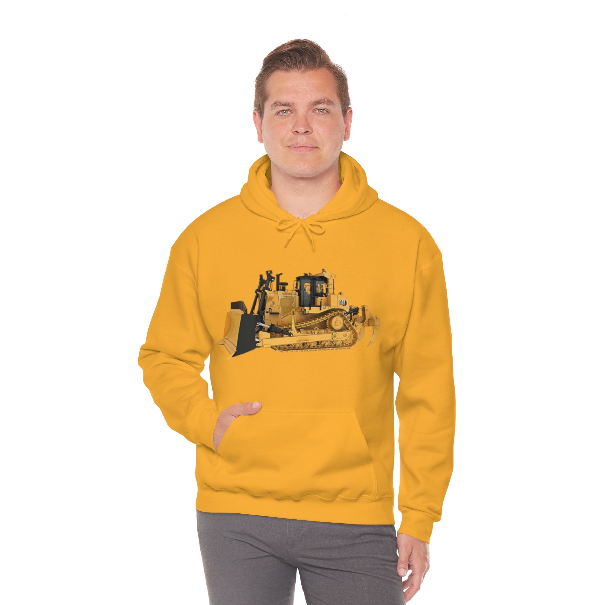 CAT D9 Printed on a Unisex Heavy Blend™ Hooded Sweatshirt - Image 33