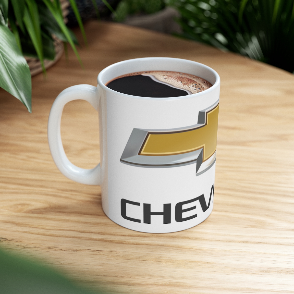 Chevrolet Logo Printed on a Large Ceramic Mug 11oz - Image 8