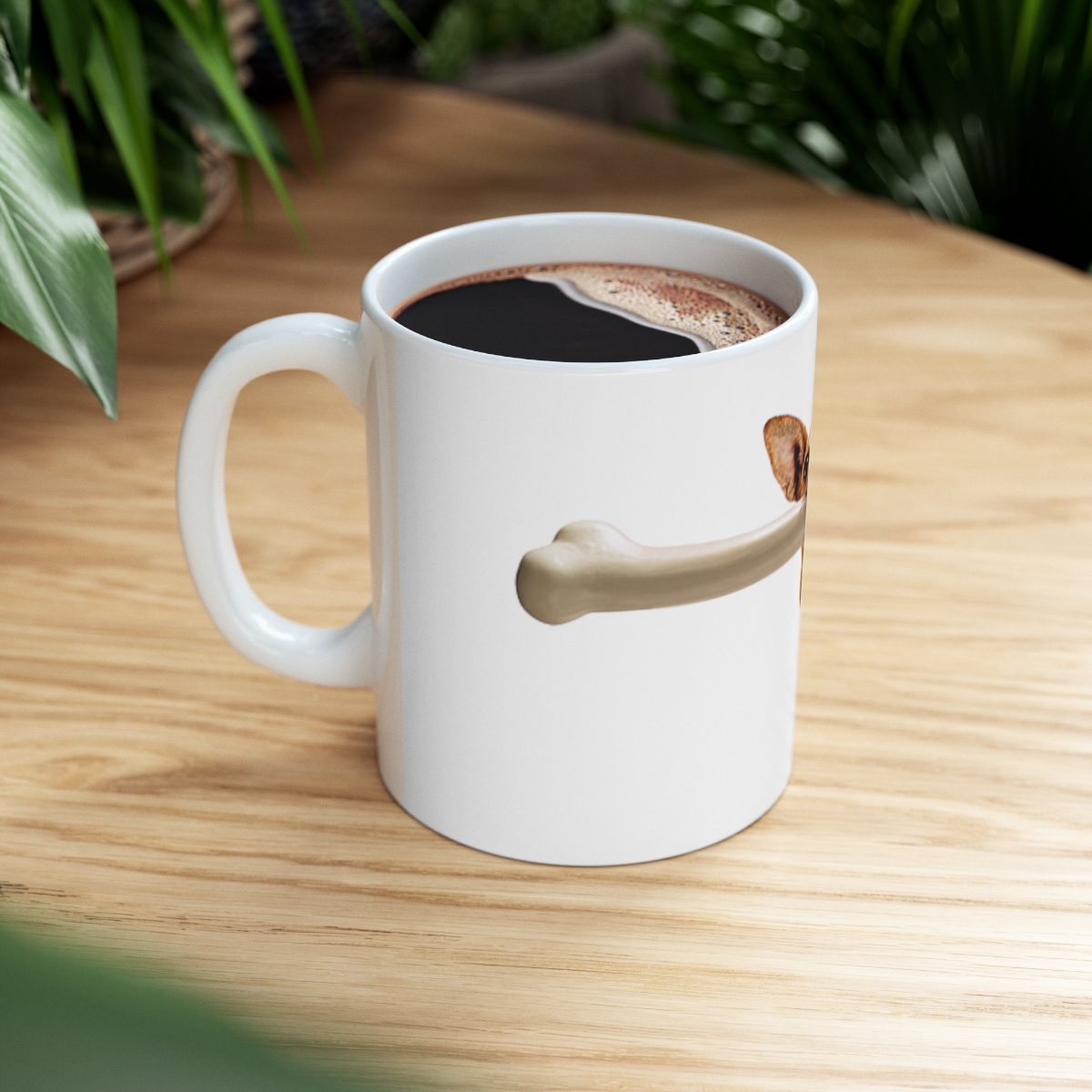 Dog Bone Printed on a Large Ceramic Mug 11oz - Image 8