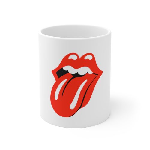Rolling Stones Printed on a Large Ceramic Mug 11oz