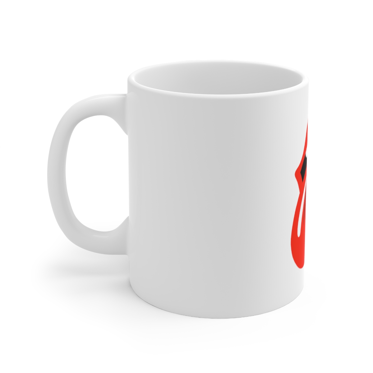 Rolling Stones Printed on a Large Ceramic Mug 11oz - Image 2
