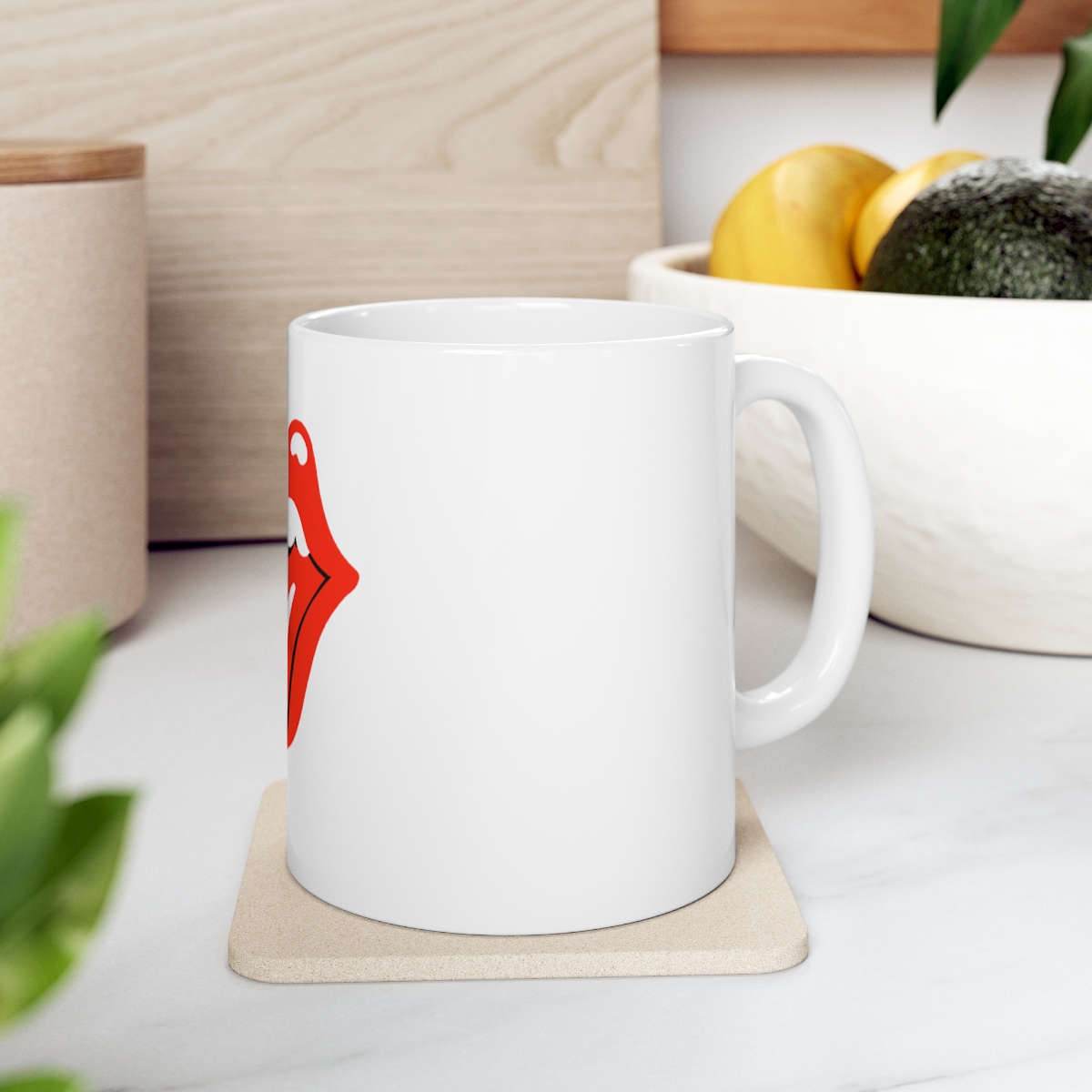 Rolling Stones Printed on a Large Ceramic Mug 11oz - Image 7