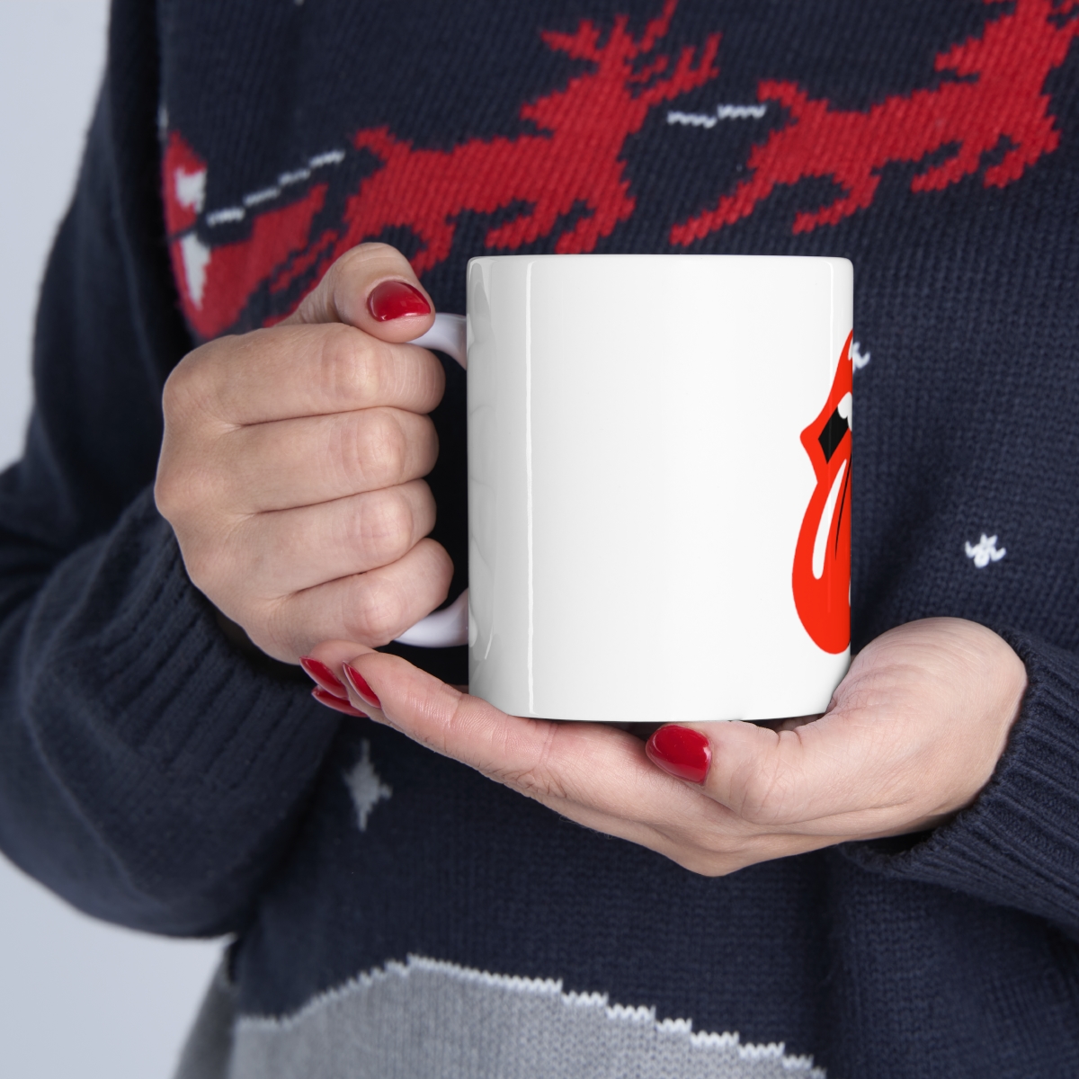 Rolling Stones Printed on a Large Ceramic Mug 11oz - Image 11