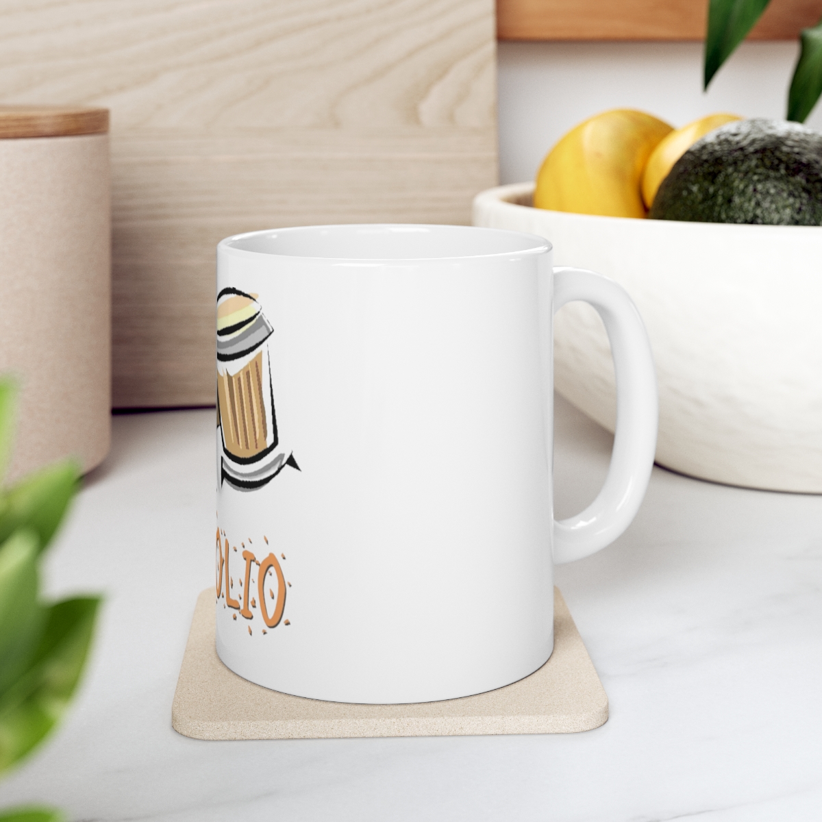 Bongolio Printed on a Large Ceramic Mug 11oz - Image 7