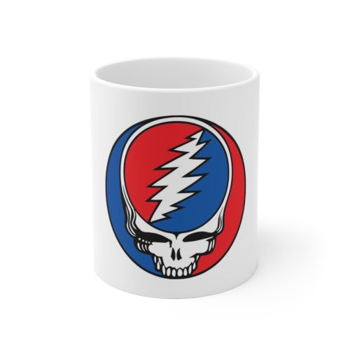 Grateful Dead Printed on a Large Ceramic Mug 11oz