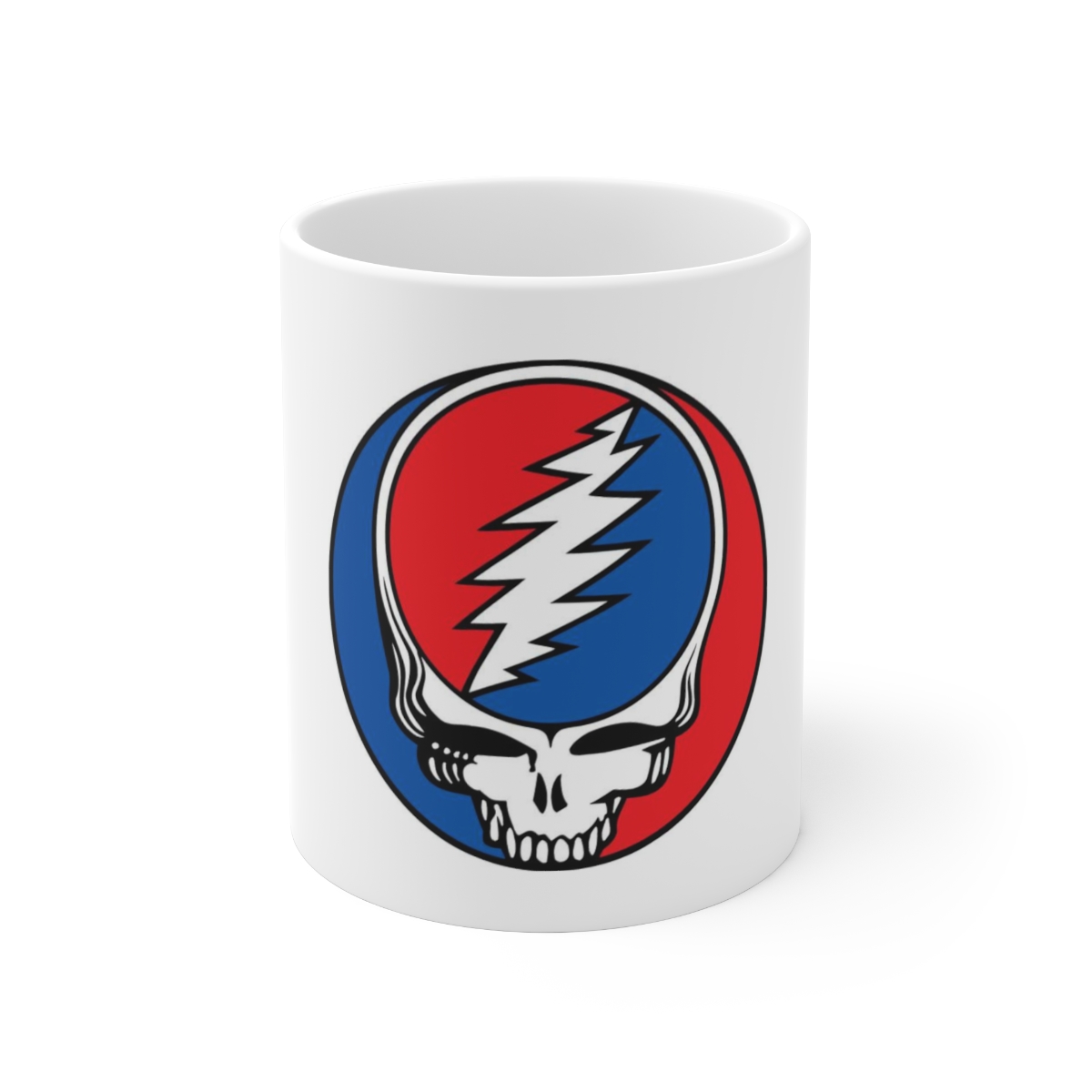 Grateful Dead Printed on a Large Ceramic Mug 11oz