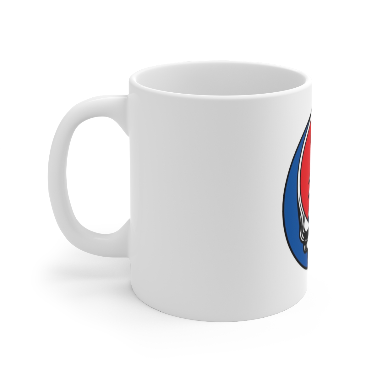 Grateful Dead Printed on a Large Ceramic Mug 11oz - Image 2