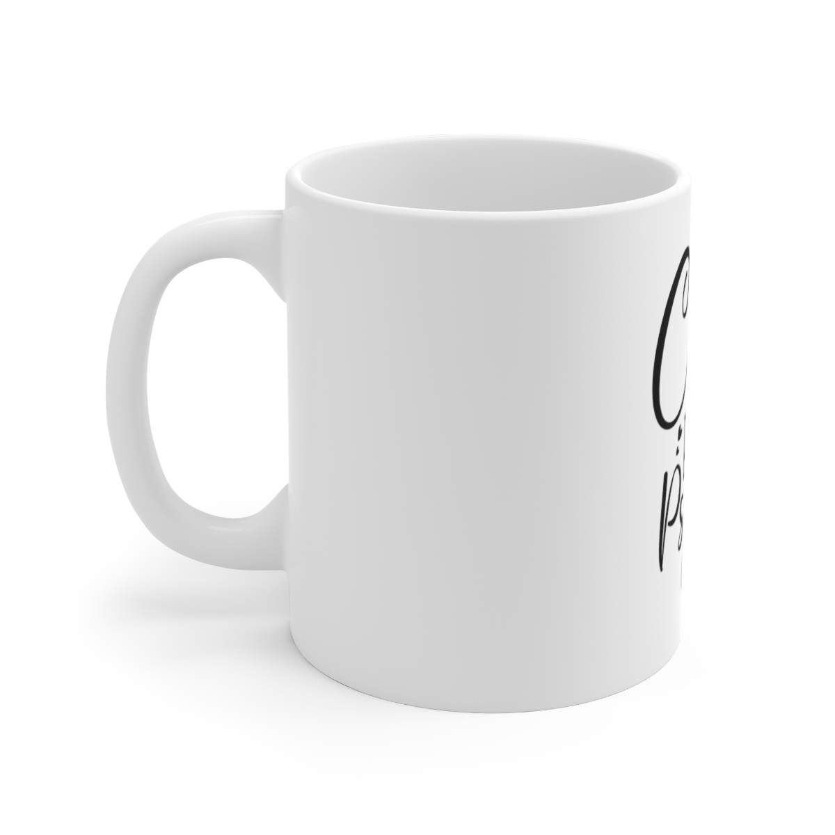 Cute But Psycho Printed on a Large Ceramic Mug 11oz - Image 2