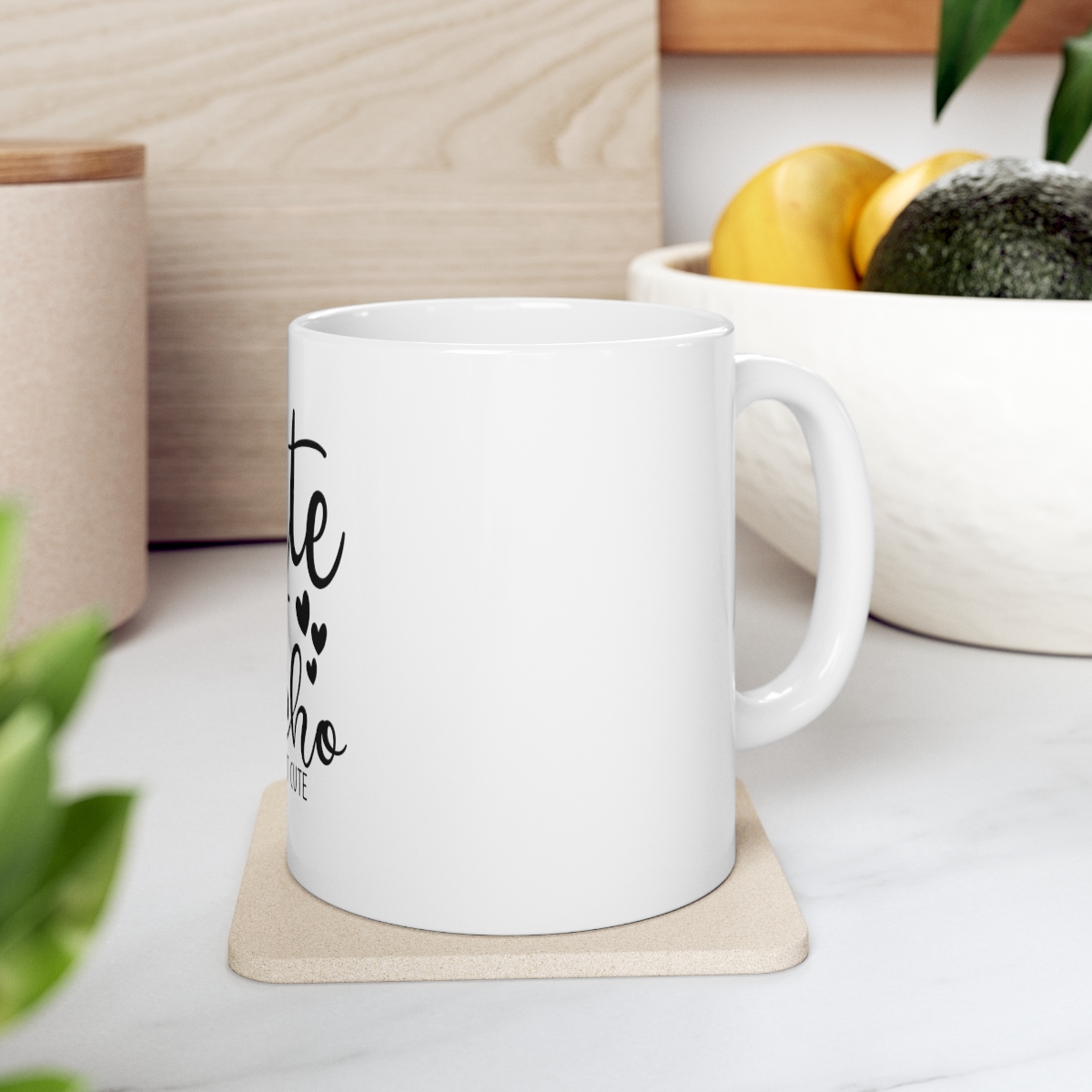 Cute But Psycho Printed on a Large Ceramic Mug 11oz - Image 7