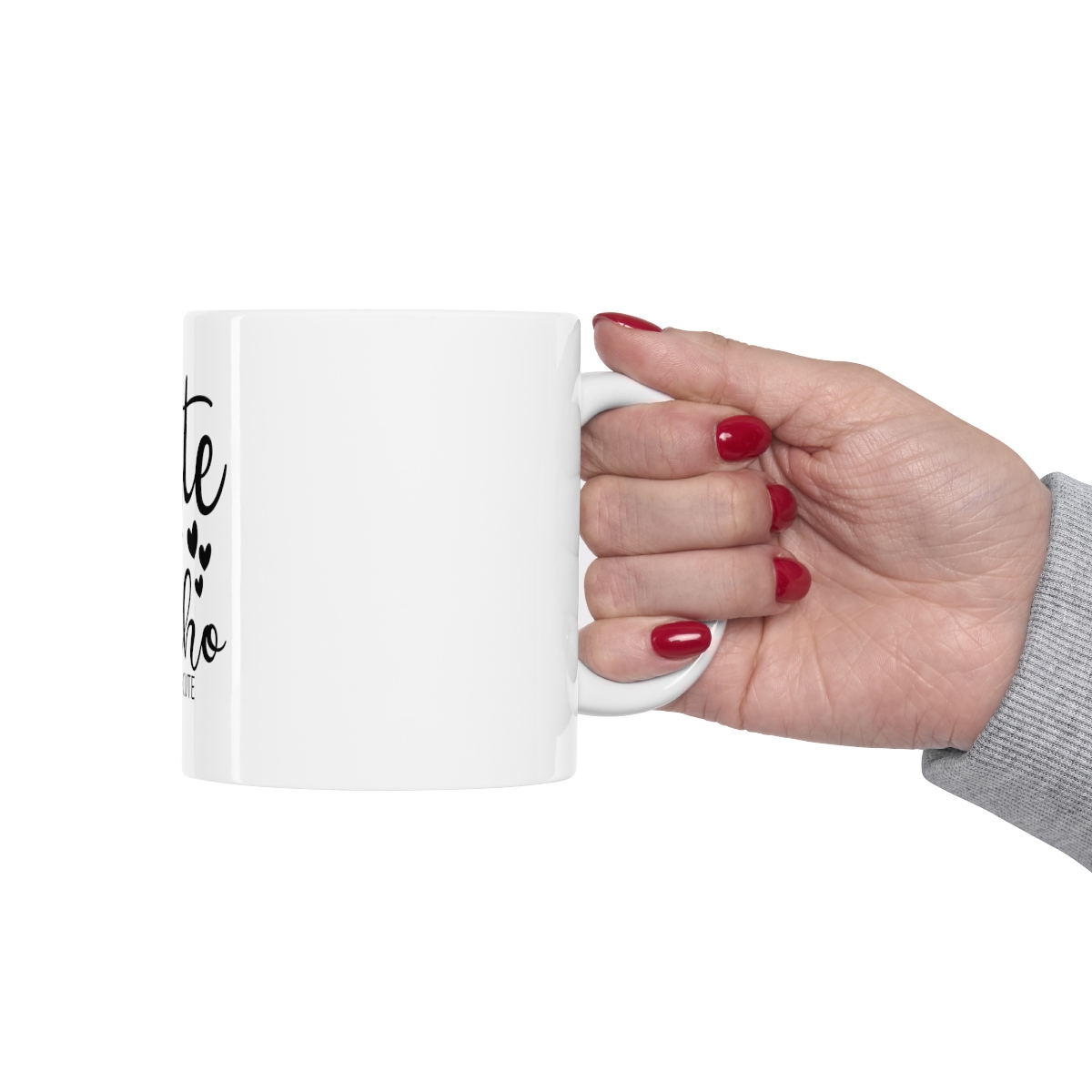 Cute But Psycho Printed on a Large Ceramic Mug 11oz - Image 12