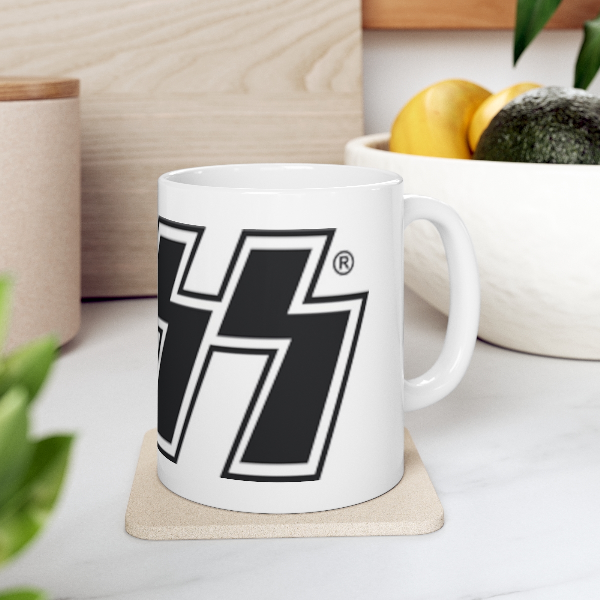 KISS Printed on a Large Ceramic Mug 11oz - Image 7
