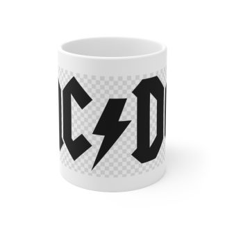 AC/DC on Large Ceramic Mug 11oz