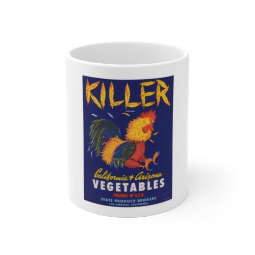 Killer Printed on a Large Ceramic Mug 11oz