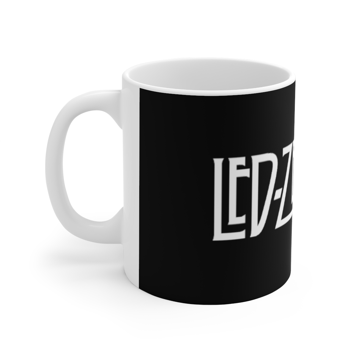 Led Zeppelin Printed on a Large Ceramic Mug 11oz - Image 2