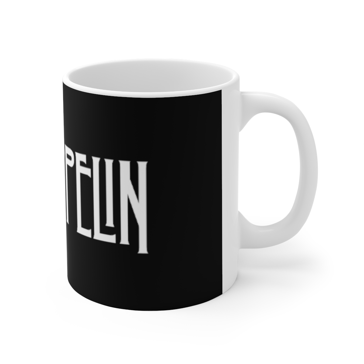 Led Zeppelin Printed on a Large Ceramic Mug 11oz - Image 3