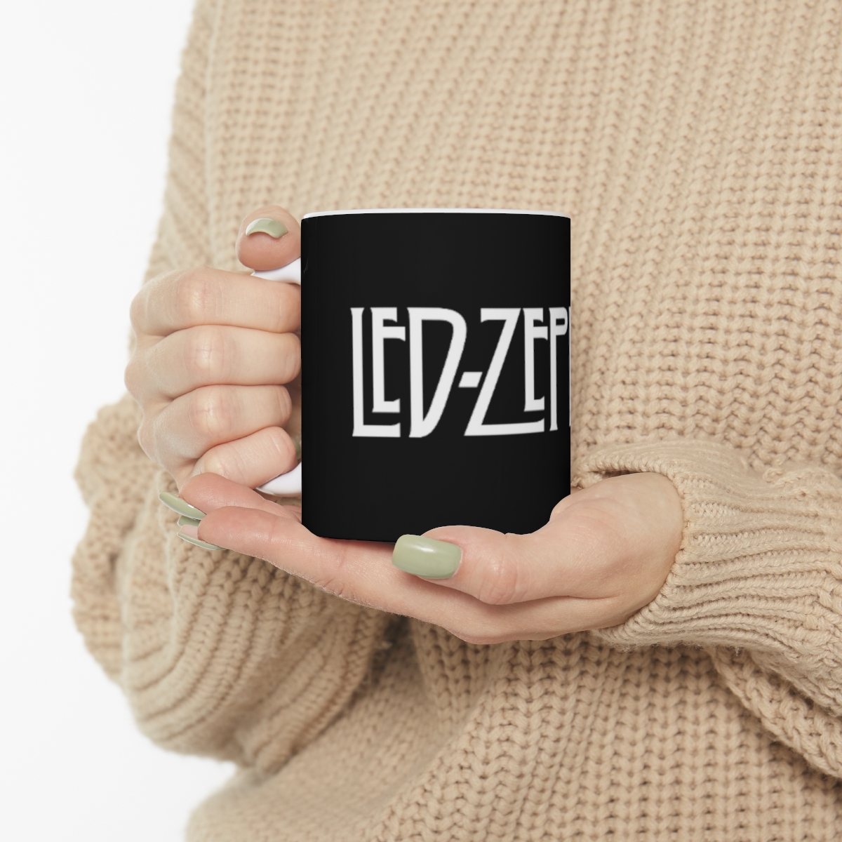 Led Zeppelin Printed on a Large Ceramic Mug 11oz - Image 10