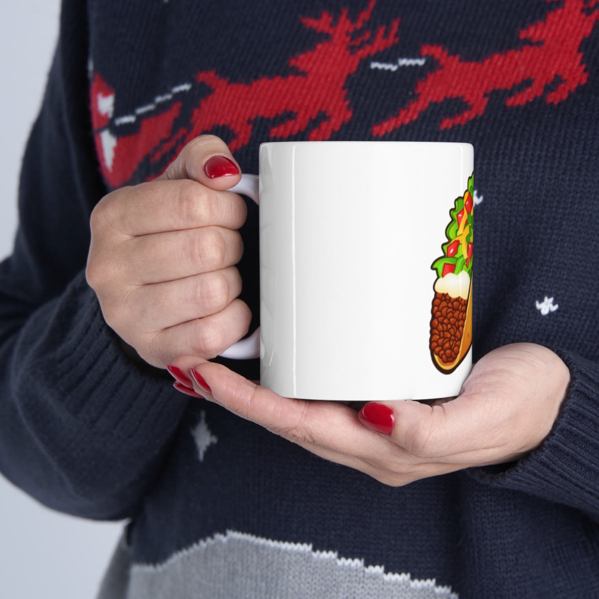 Tacos, Tacos, Tacos on Large Ceramic Mug 11oz - Image 11
