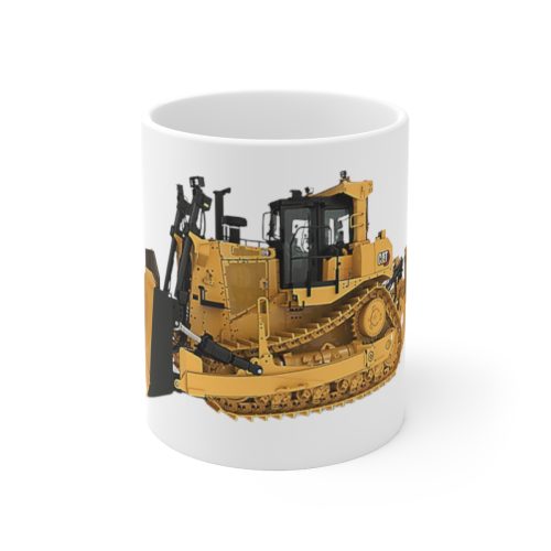 CAT D9 Printed on a Large Ceramic Mug 11oz