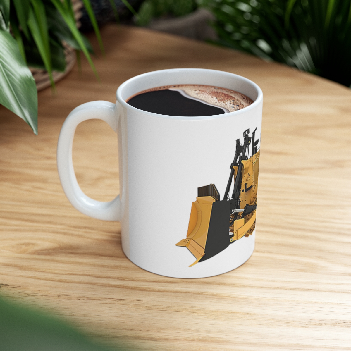 CAT D9 Printed on a Large Ceramic Mug 11oz - Image 8